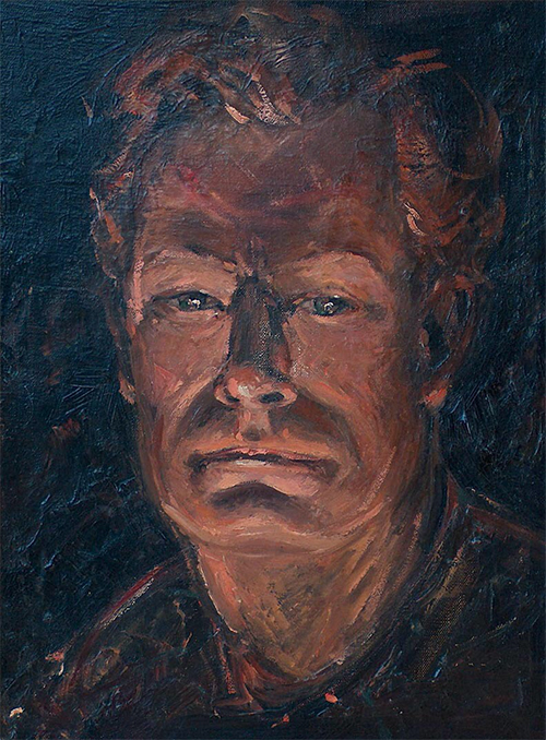 Josh Meador self-portrait; courtesy of the Meador family.