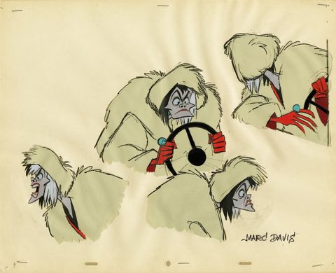 Disney: 101 Dalmatians- Cruella De Vil- Limited Edition Cel