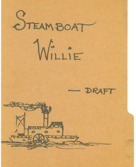 Scene Draft Pages for Steamboat Willie (1928)