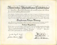 Walt's Honorary Degrees
