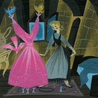 Mary Blair, visual development, Cinderella (1950); collection of the Walt Disney Family Foundation © Disney